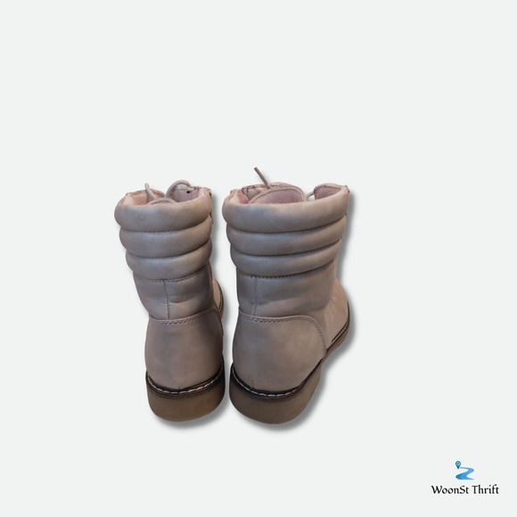 The Children's Place Girls Hi Lace Up Boots Pink - Picture 4 of 5